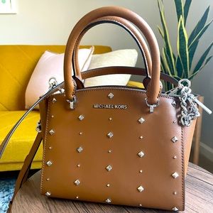 Michael Kors Studded Crossover Purse